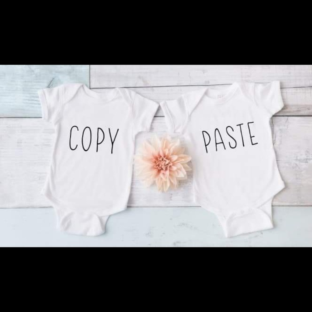 Twin onesies